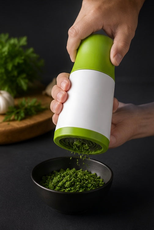 One Press Herb Chopper